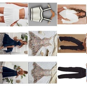 SHEIN lot BUNDLE of woman’s size small bikinis, sundresses , skirts , jeans